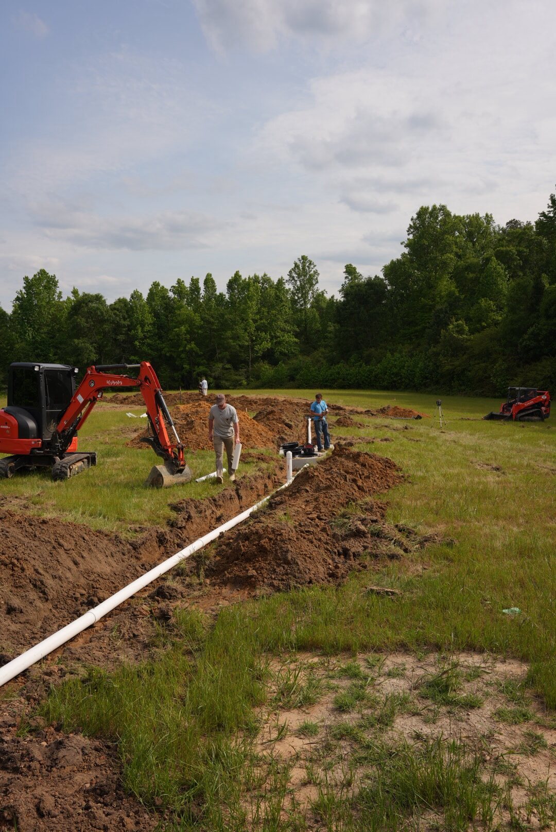 The Honey Wagon septic pump truck parked in a North Alabama yard